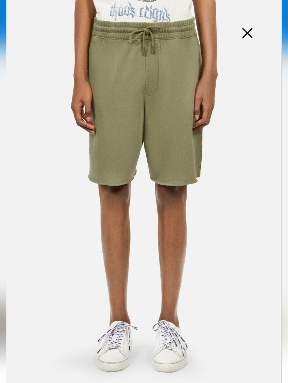 The Kooples Men's Green Shorts HSHO28039K Sz S $230 Cotton